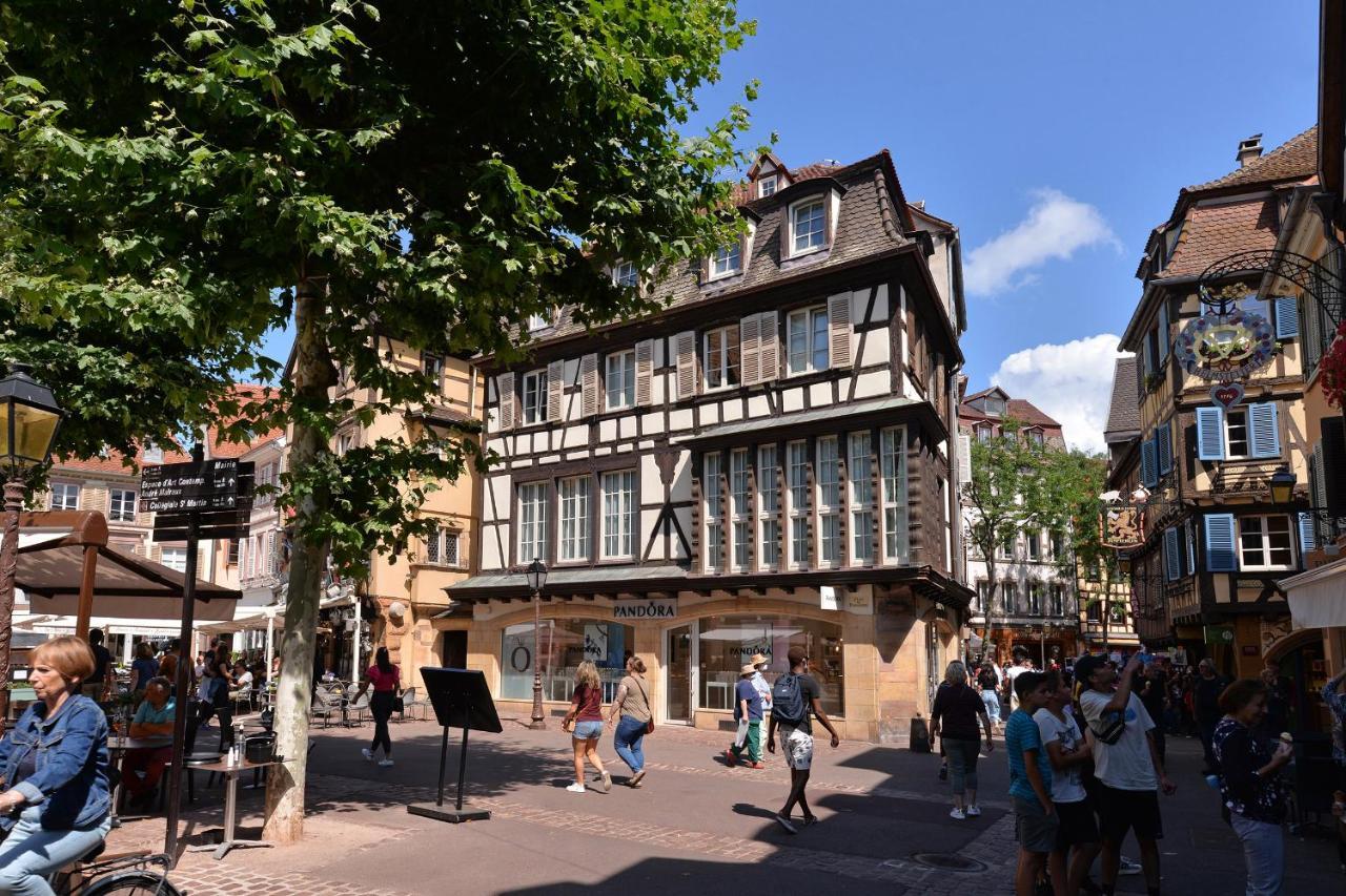 Suite Le Splendide Du Centre Historique Avec Climatisation กอลมาร์ ภายนอก รูปภาพ