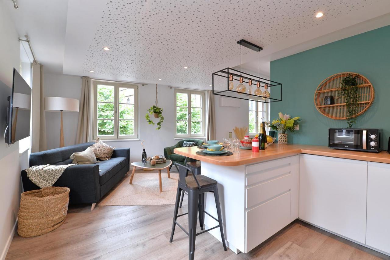Suite Le Splendide Du Centre Historique Avec Climatisation กอลมาร์ ภายนอก รูปภาพ