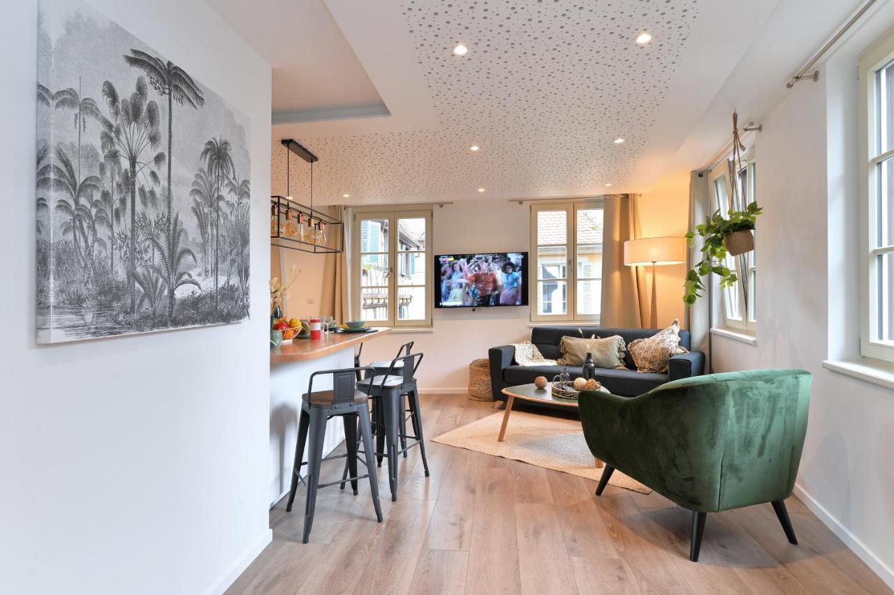 Suite Le Splendide Du Centre Historique Avec Climatisation กอลมาร์ ภายนอก รูปภาพ