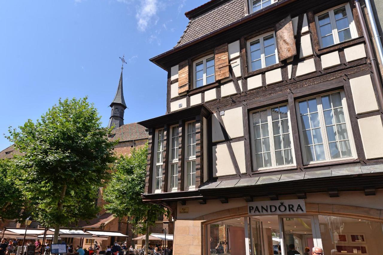 Suite Le Splendide Du Centre Historique Avec Climatisation กอลมาร์ ภายนอก รูปภาพ