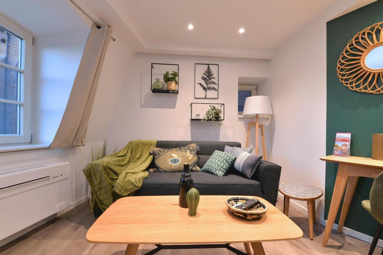 Suite Le Splendide Du Centre Historique Avec Climatisation กอลมาร์ ภายนอก รูปภาพ