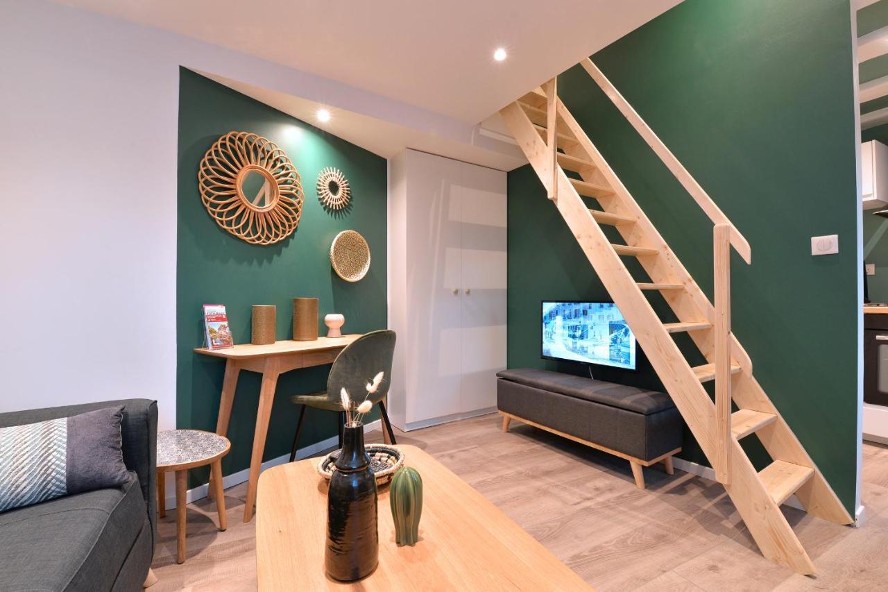 Suite Le Splendide Du Centre Historique Avec Climatisation กอลมาร์ ภายนอก รูปภาพ