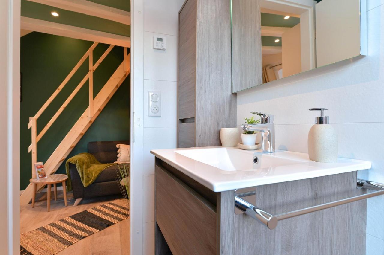 Suite Le Splendide Du Centre Historique Avec Climatisation กอลมาร์ ภายนอก รูปภาพ