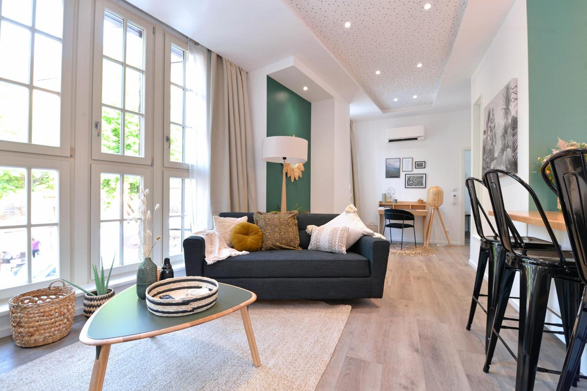 Suite Le Splendide Du Centre Historique Avec Climatisation กอลมาร์ ภายนอก รูปภาพ